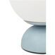 Ovi 7.9 inch 5.00 watt Blue Table Lamp Portable Light
